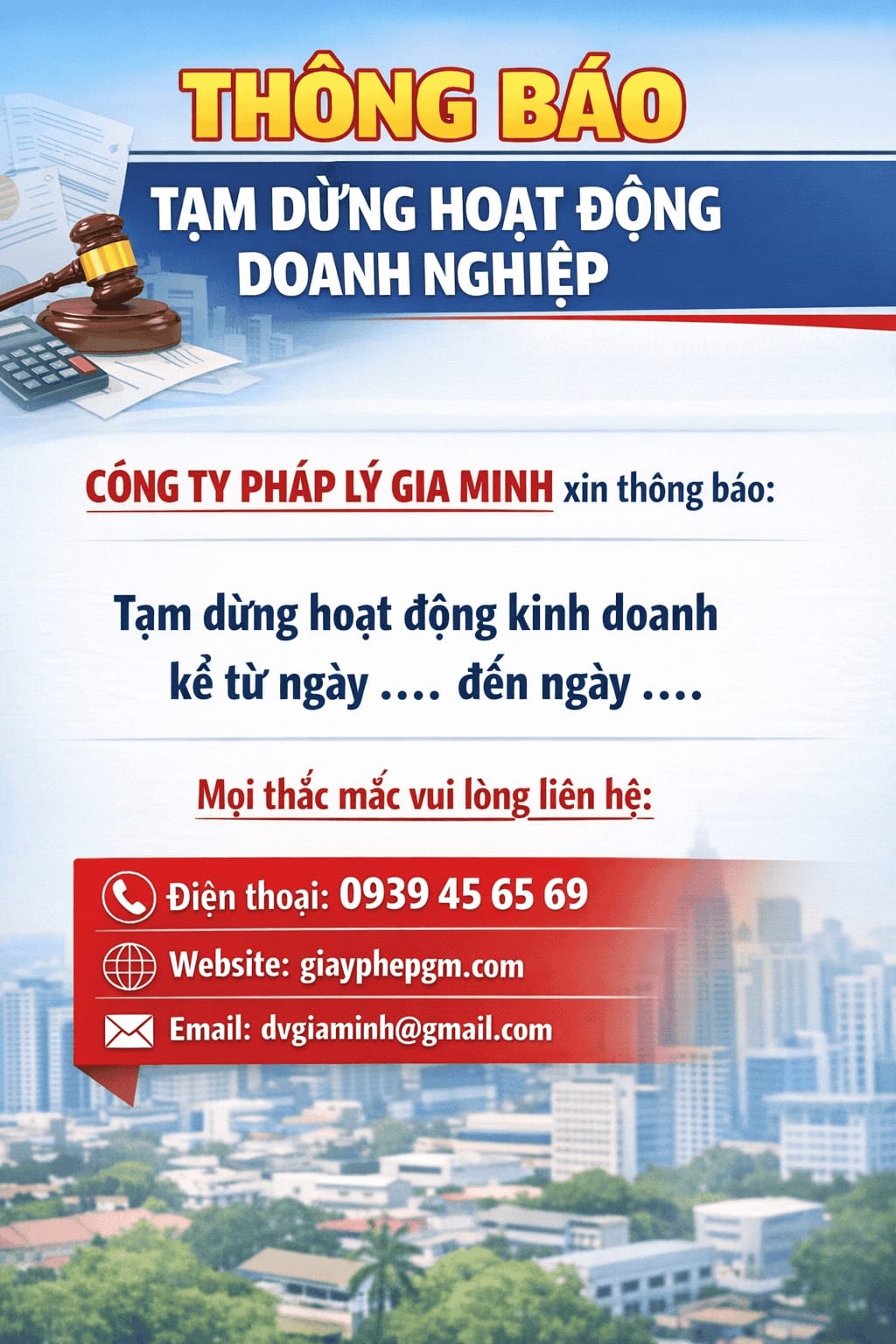 Tạm ngừng hộ kinh doanh tại Hải Phòng – Hồ sơ, thủ tục tạm ngừng và giải thể công ty, hộ kinh doanh chi tiết