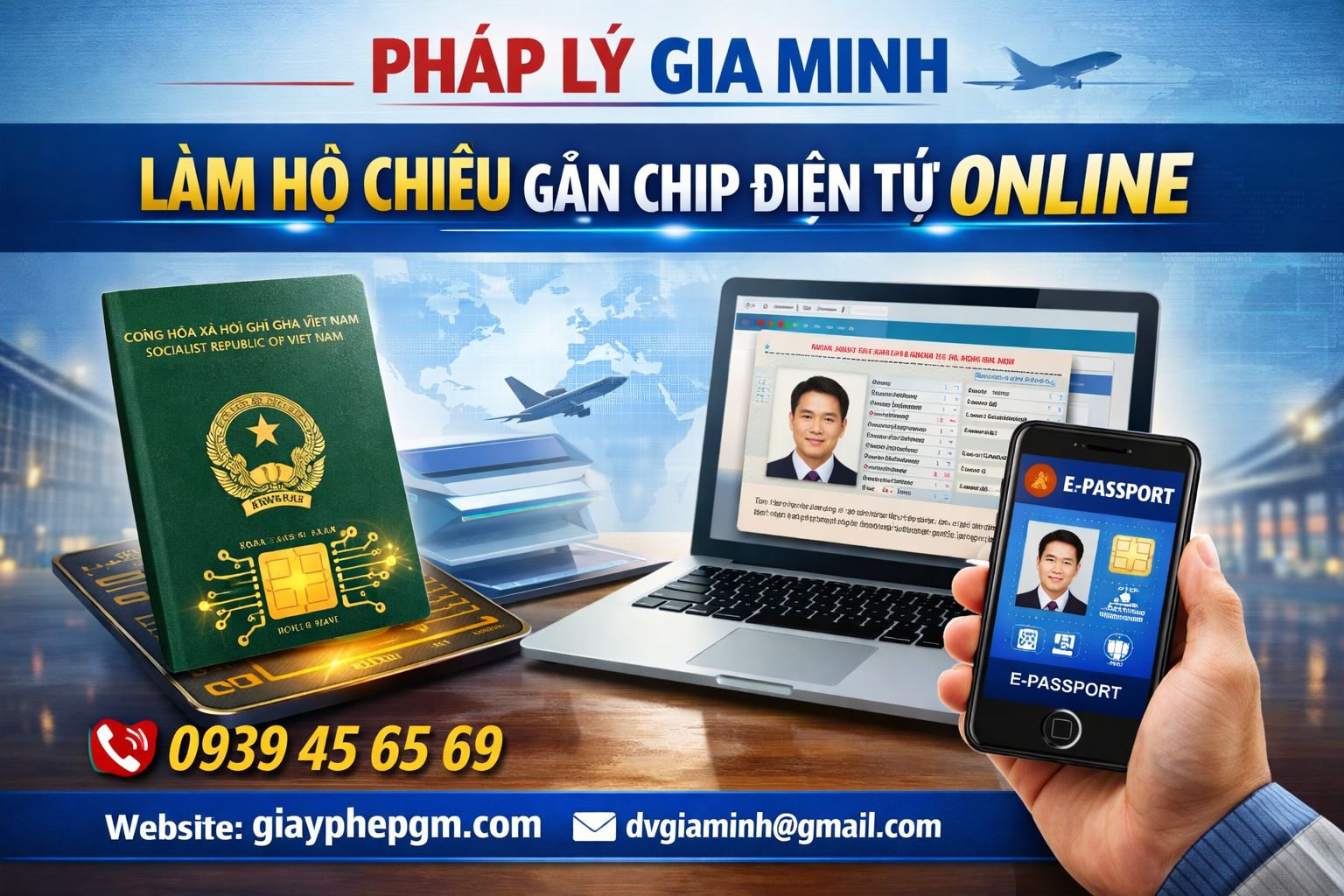 Thủ tục làm hộ chiếu tại TPHCM đơn giản nhanh chóng