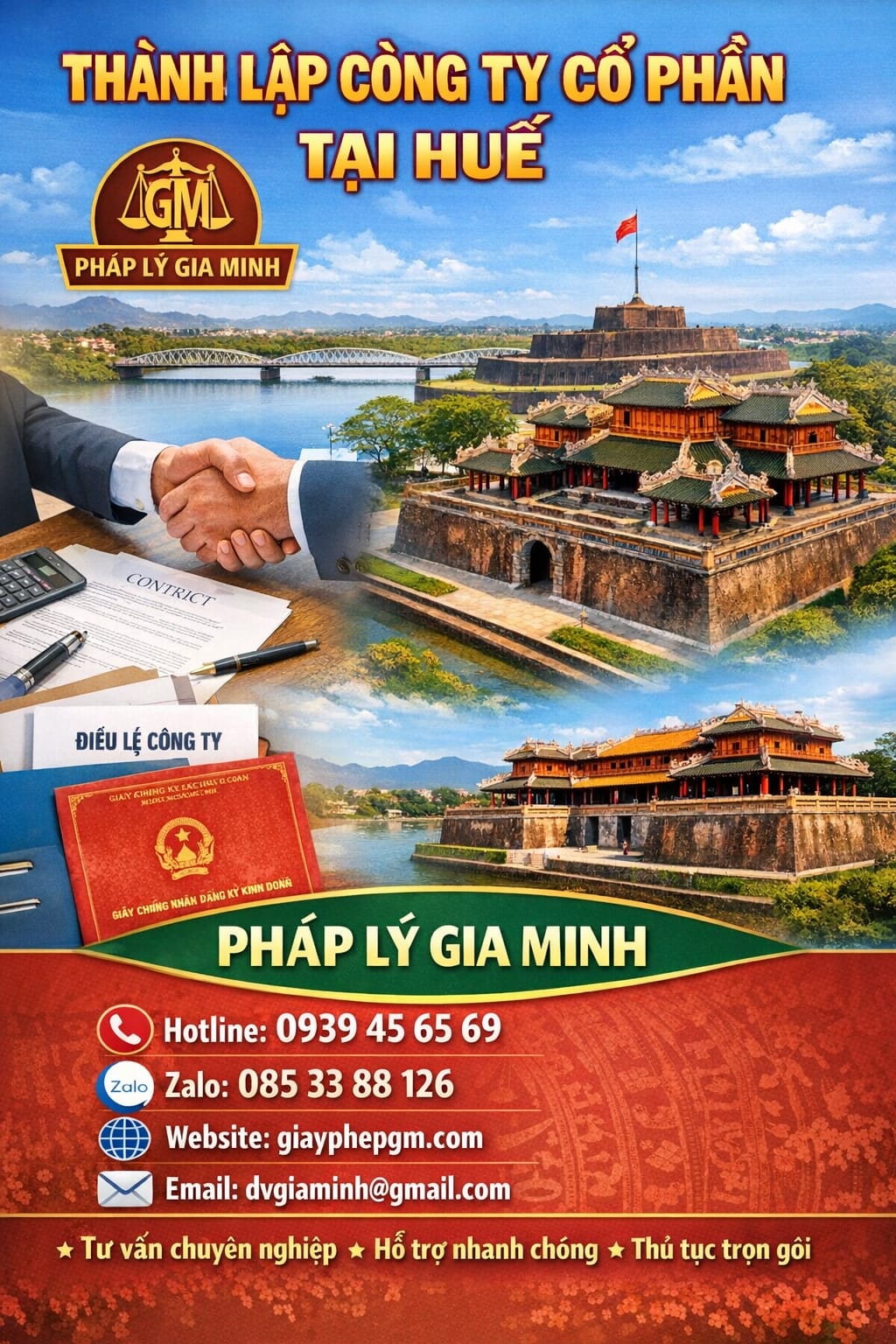 Thành lập công ty chế biến gỗ tại Huế – Hành trình biến tài nguyên thành lợi nhuận bền vững 6 Thủ tục mở công ty Huế chi tiết