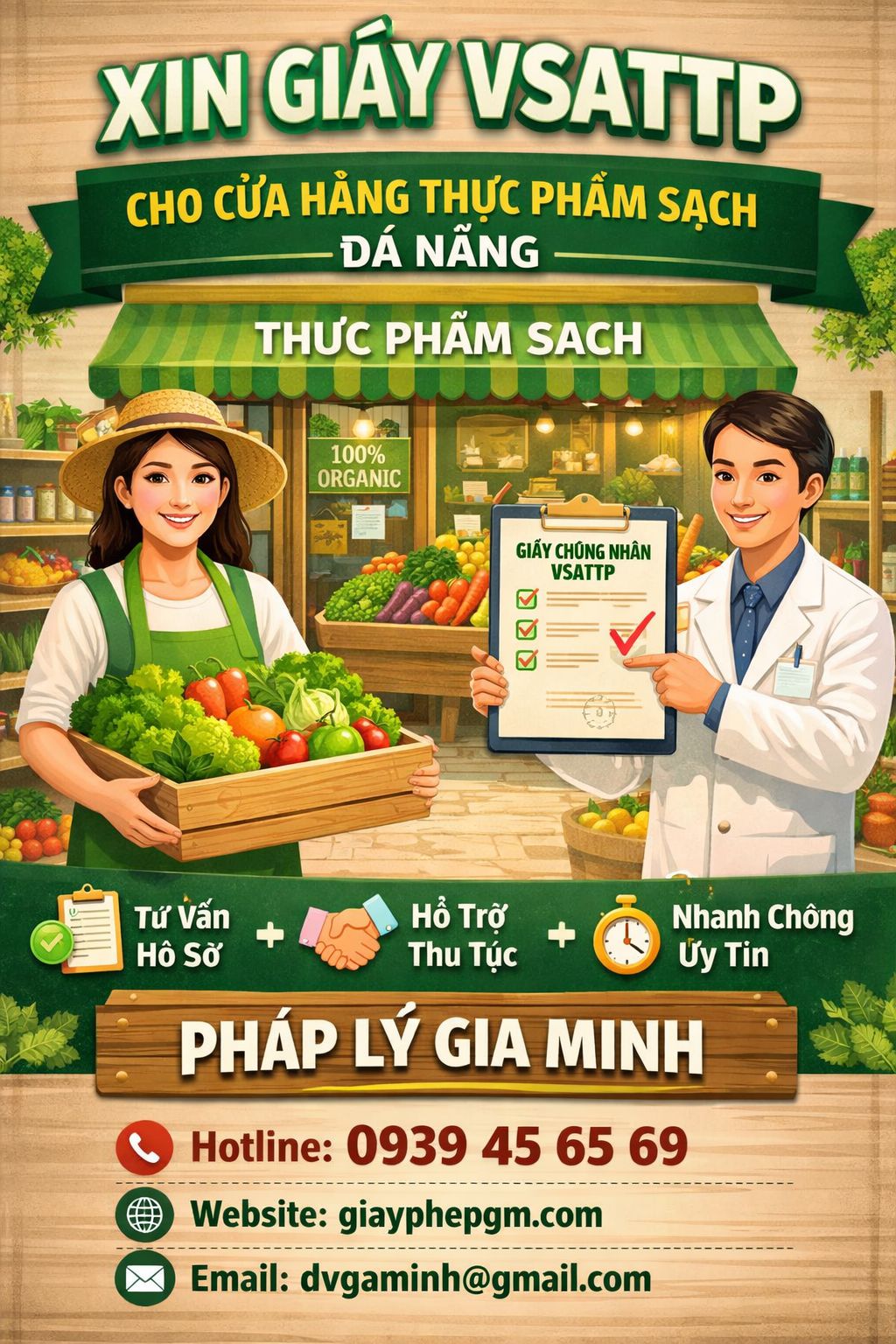 Thủ tục VSATTP cho cơ sở chế biến gà Đà Nẵng – Chuẩn pháp lý, an toàn thực phẩm, phát triển bền vững