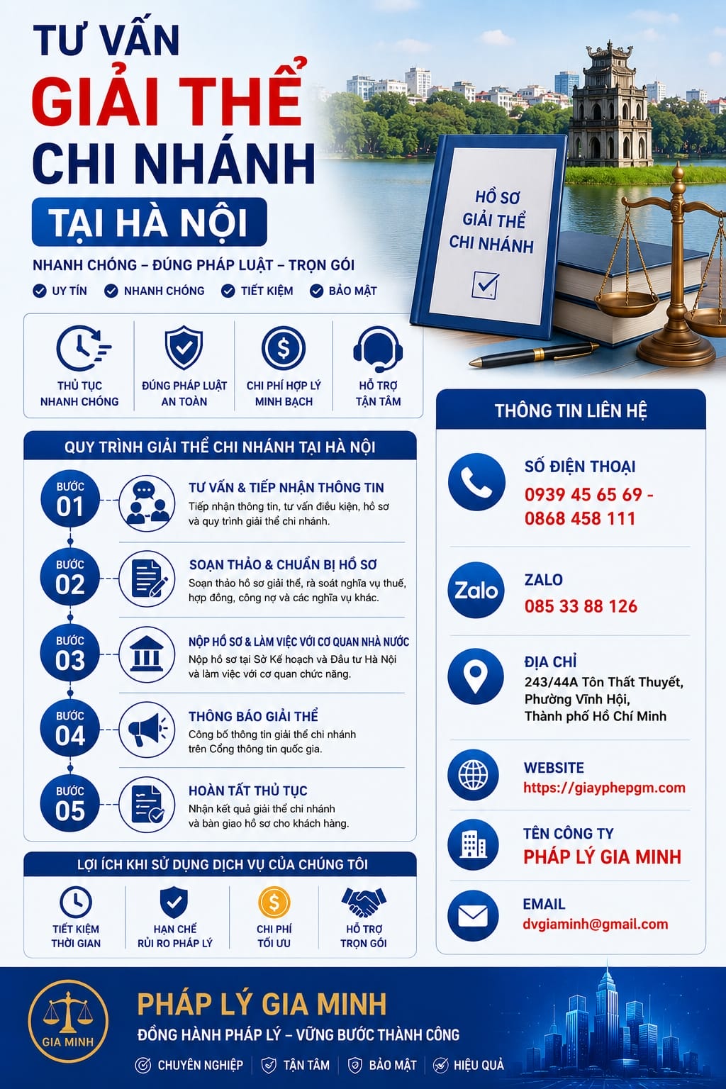 Giải Thể Văn Phòng Đại Diện Tại Hà Nội Nhanh Chóng – Đúng Quy Định 2026 11 Tư vấn giải thể chi nhánh tại Hà Nội