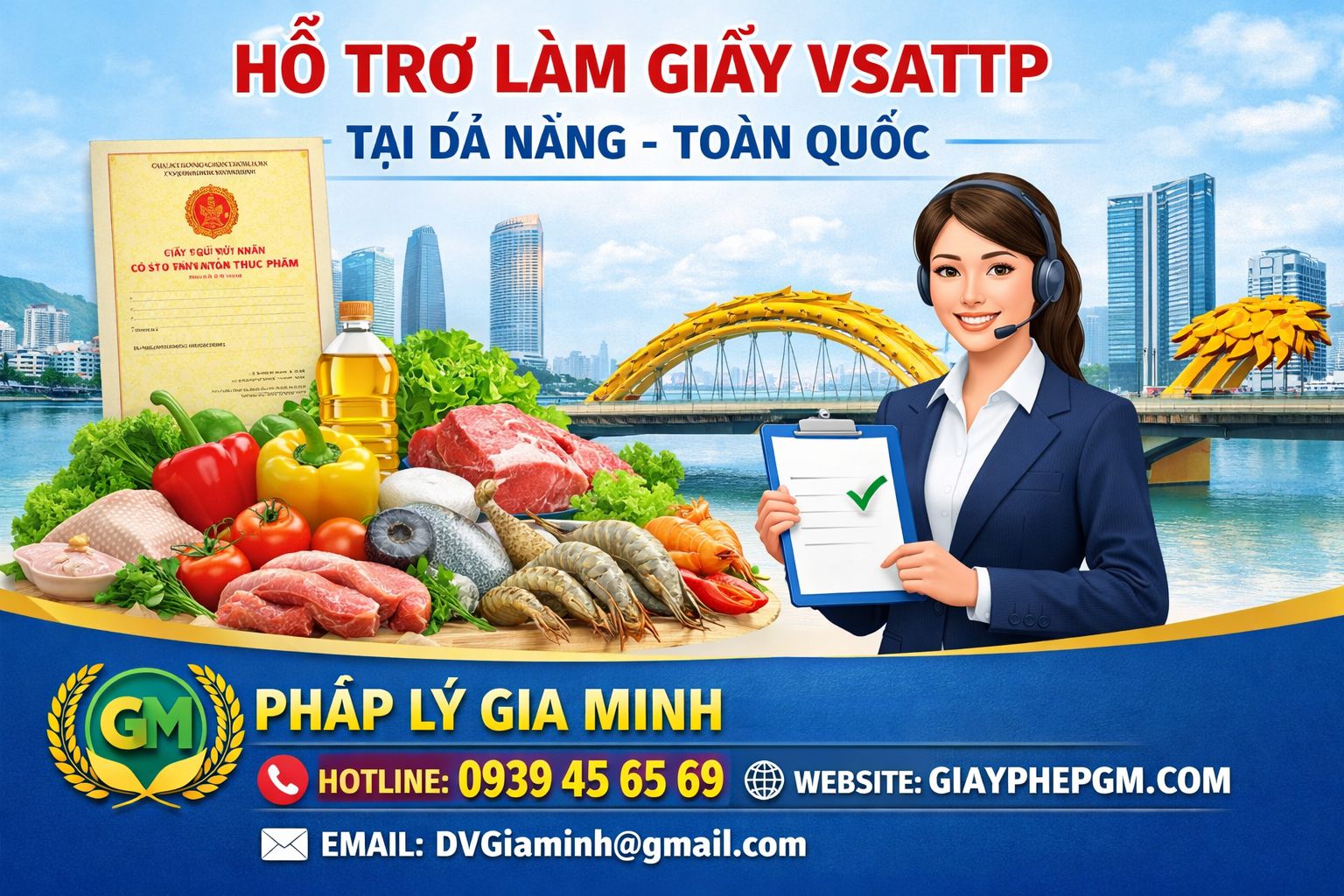 Xin giấy VSATTP cho quán cà phê tại Đà Nẵng – hướng dẫn thực tế, dễ làm, không bị trả hồ sơ