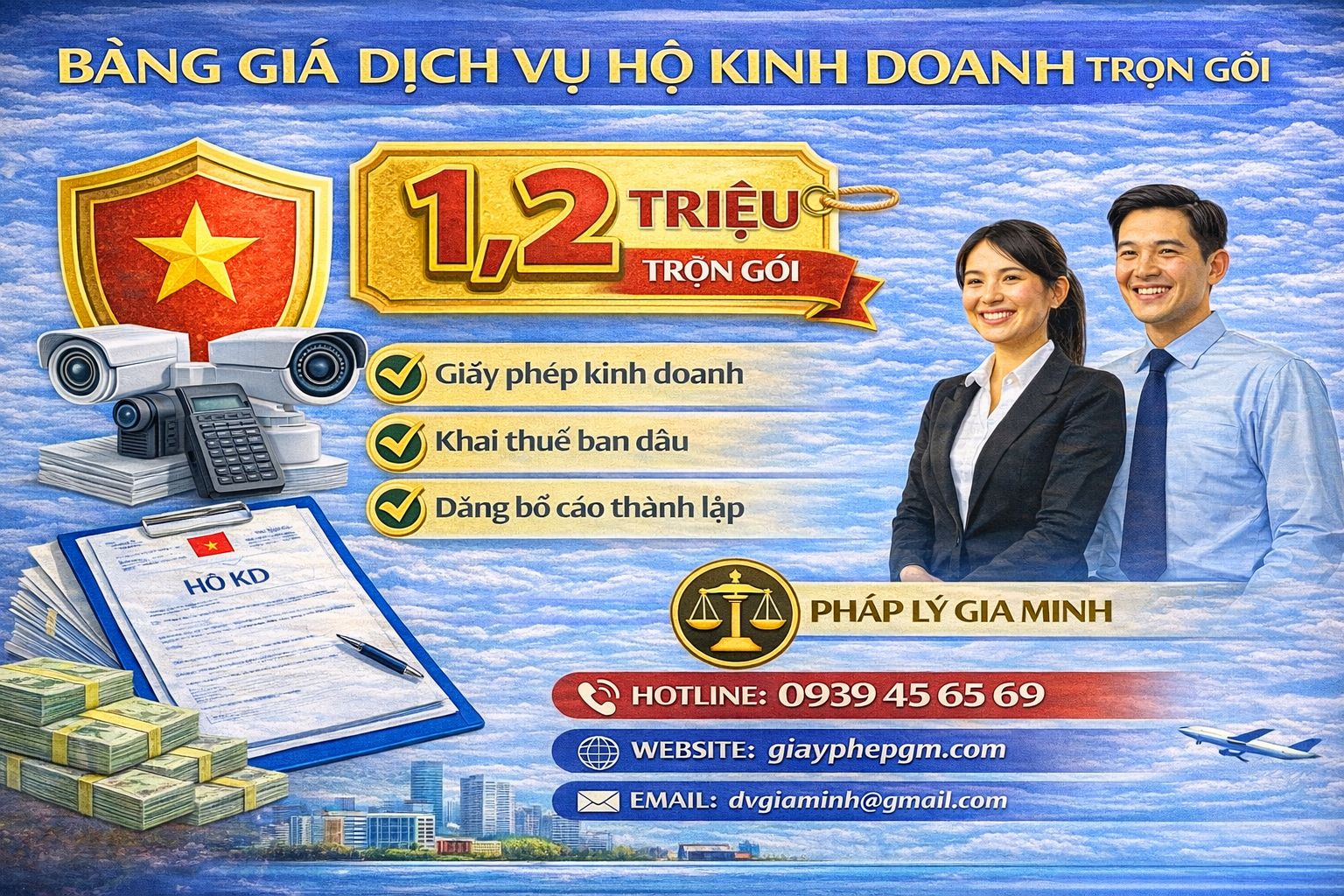 Chi phí làm giấy phép kinh doanh tại phường Sài Gòn bao nhiêu tiền
