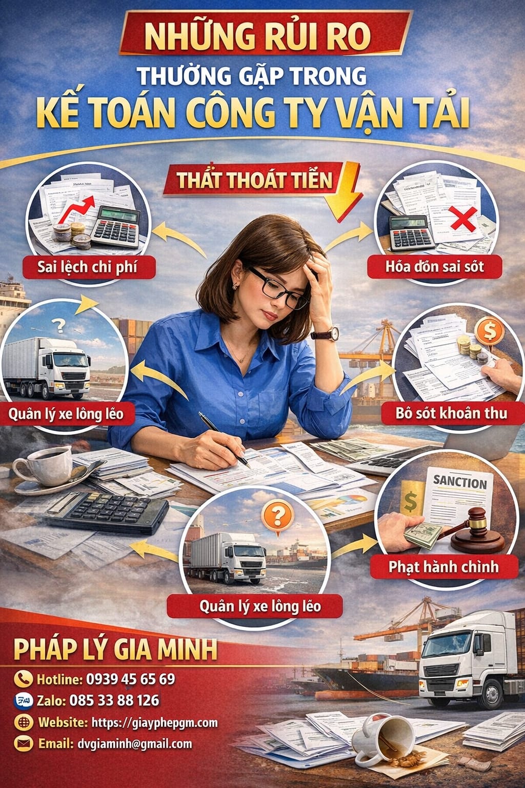 Dịch vụ báo cáo thuế cho công ty vận tải chuyên nghiệp