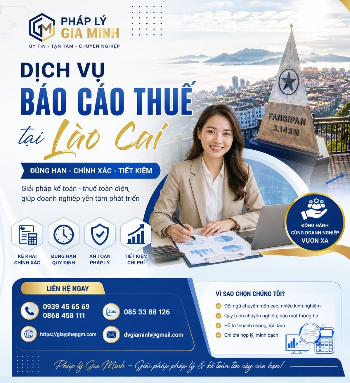 Dịch vụ báo cáo thuế tại Lào Cai