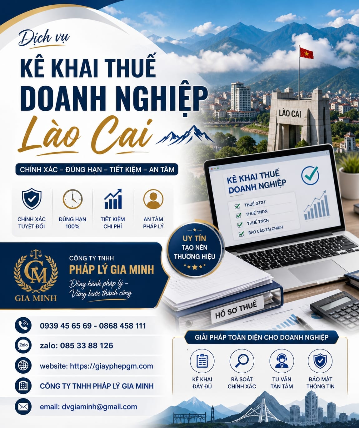 Dịch vụ kê khai thuế tại Lào Cai uy tín