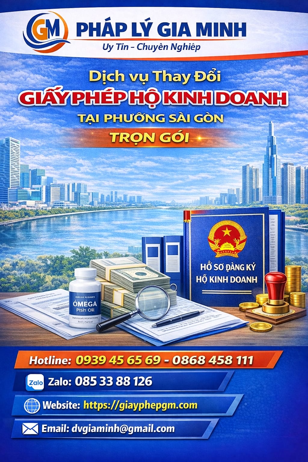 Dịch vụ thay đổi giấy phép kinh doanh tại phường Sài Gòn uy tín – nhanh chóng – đúng luật