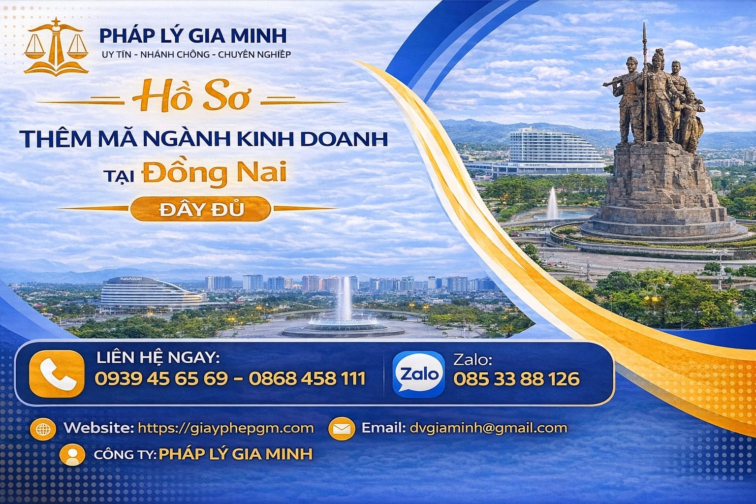 Hồ sơ thêm mã ngành kinh doanh tại Đồng Nai đầy đủ