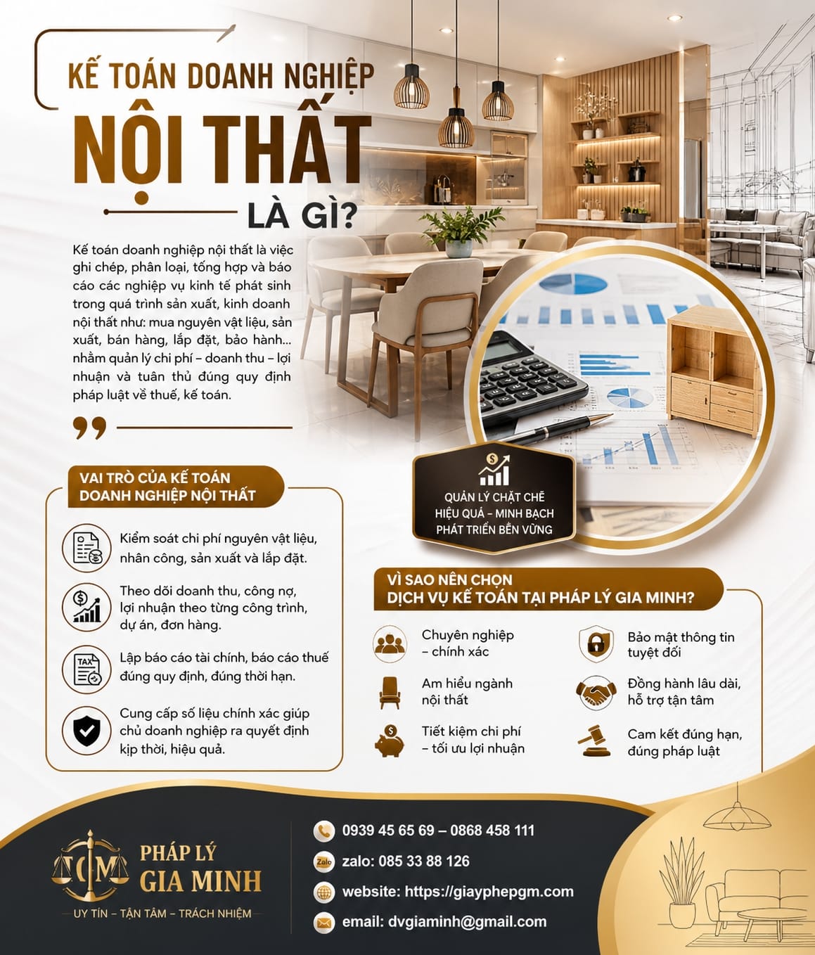 Kế toán doanh nghiệp nội thất là gì