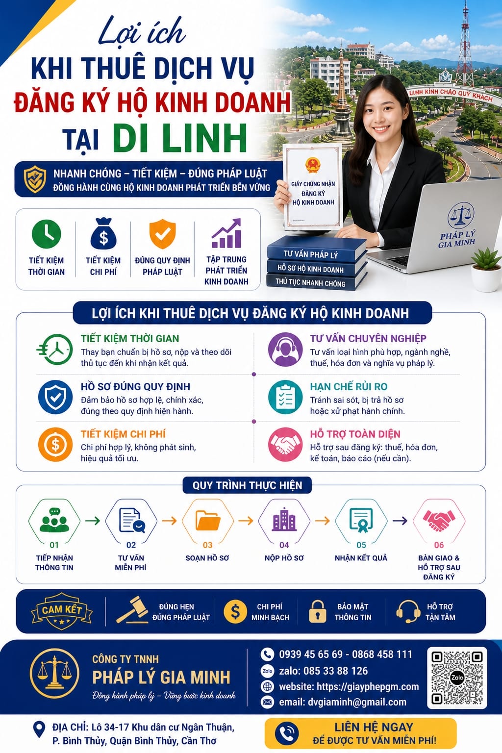 Lợi ích khi thuê dịch vụ hộ kinh doanh tại Di Linh