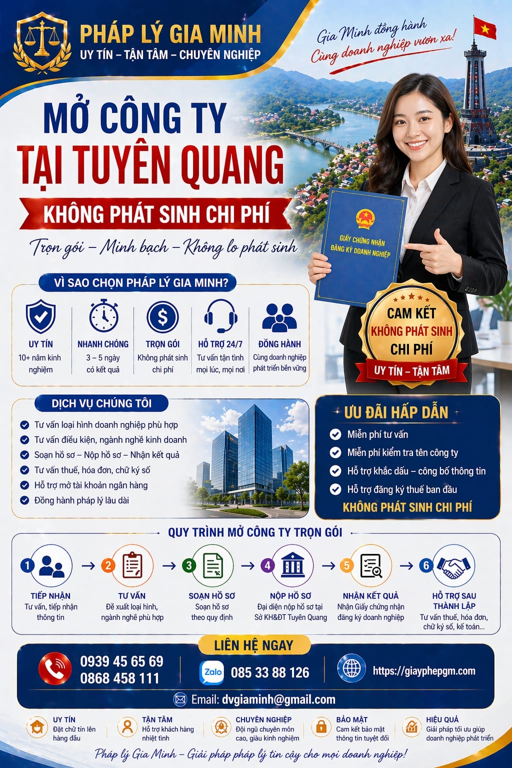 Mở doanh nghiệp tại Tuyên Quang uy tín