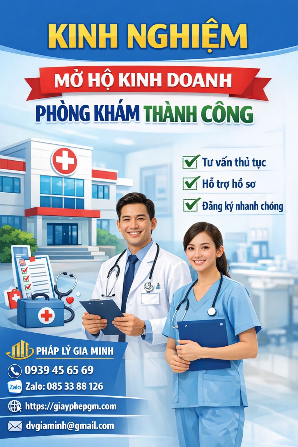 Mở hộ kinh doanh phòng khám da liễu tại Bình Dương – Hướng dẫn toàn diện từ A–Z cho người mới