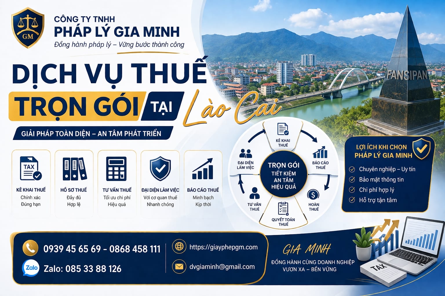 Quy trình kê khai thuế Lào Cai