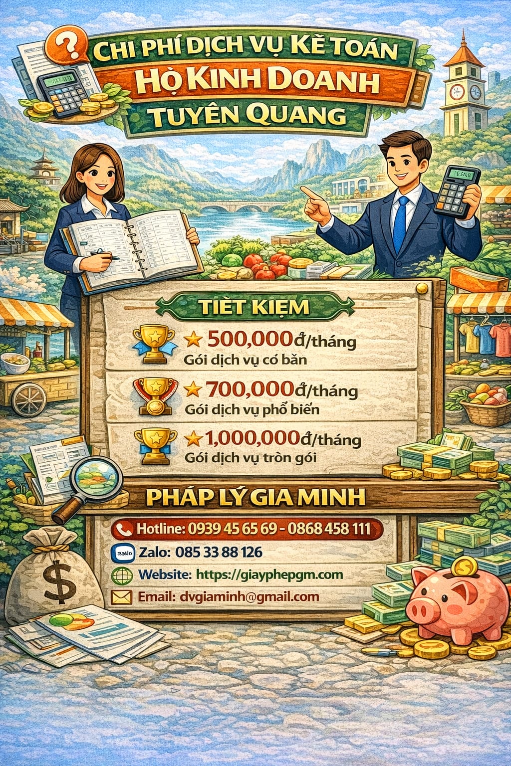 Quyết toán thuế tại Tuyên Quang trọn gói an toàn – Giải pháp tối ưu cho doanh nghiệp