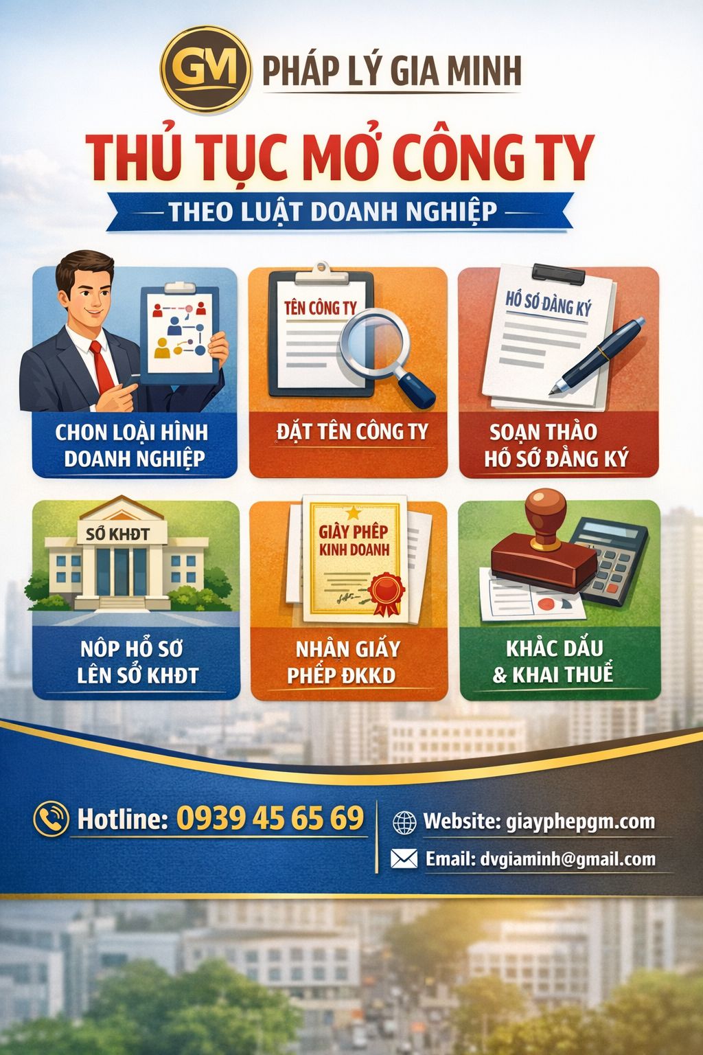 Thành lập công ty nông nghiệp tại An Giang