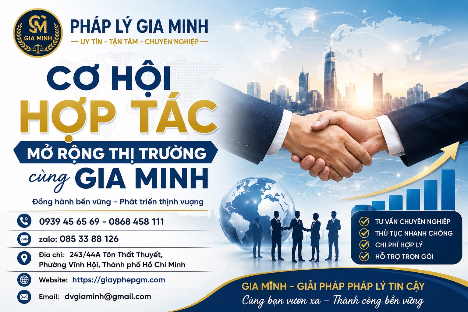 Cơ hội hợp tác mở rộng thị trường cùng Gia Minh