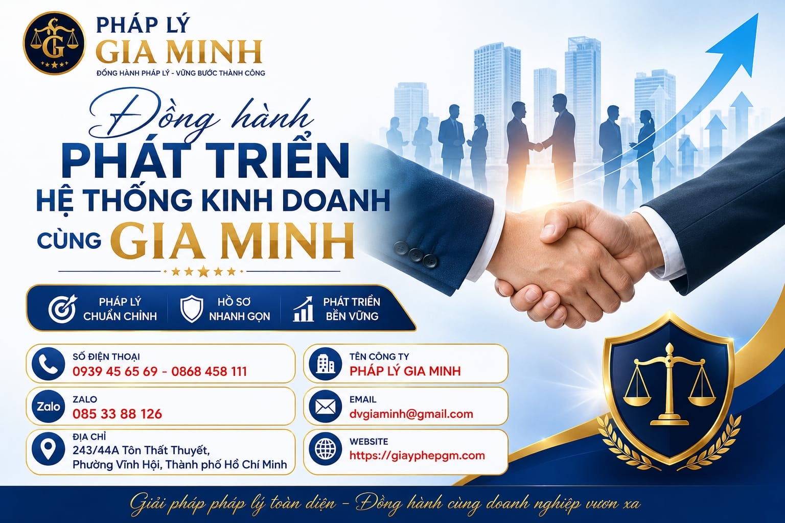 Đồng hành phát triển hệ thống kinh doanh cùng Gia Minh