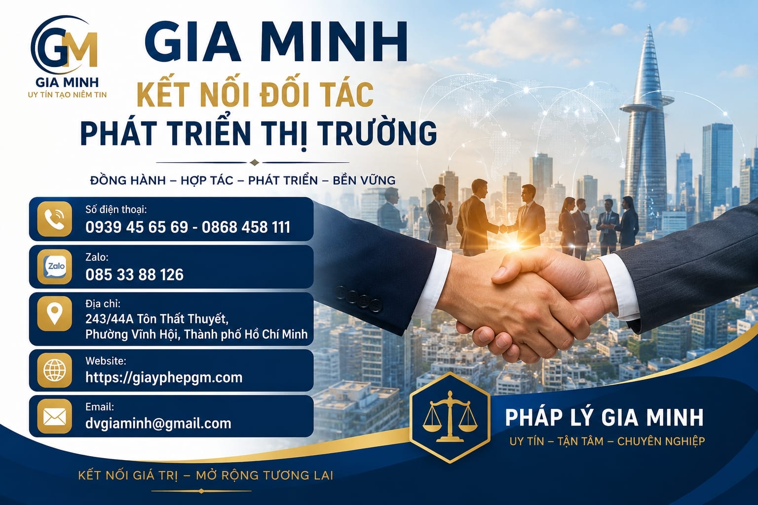 Gia Minh kết nối đối tác phát triển thị trường