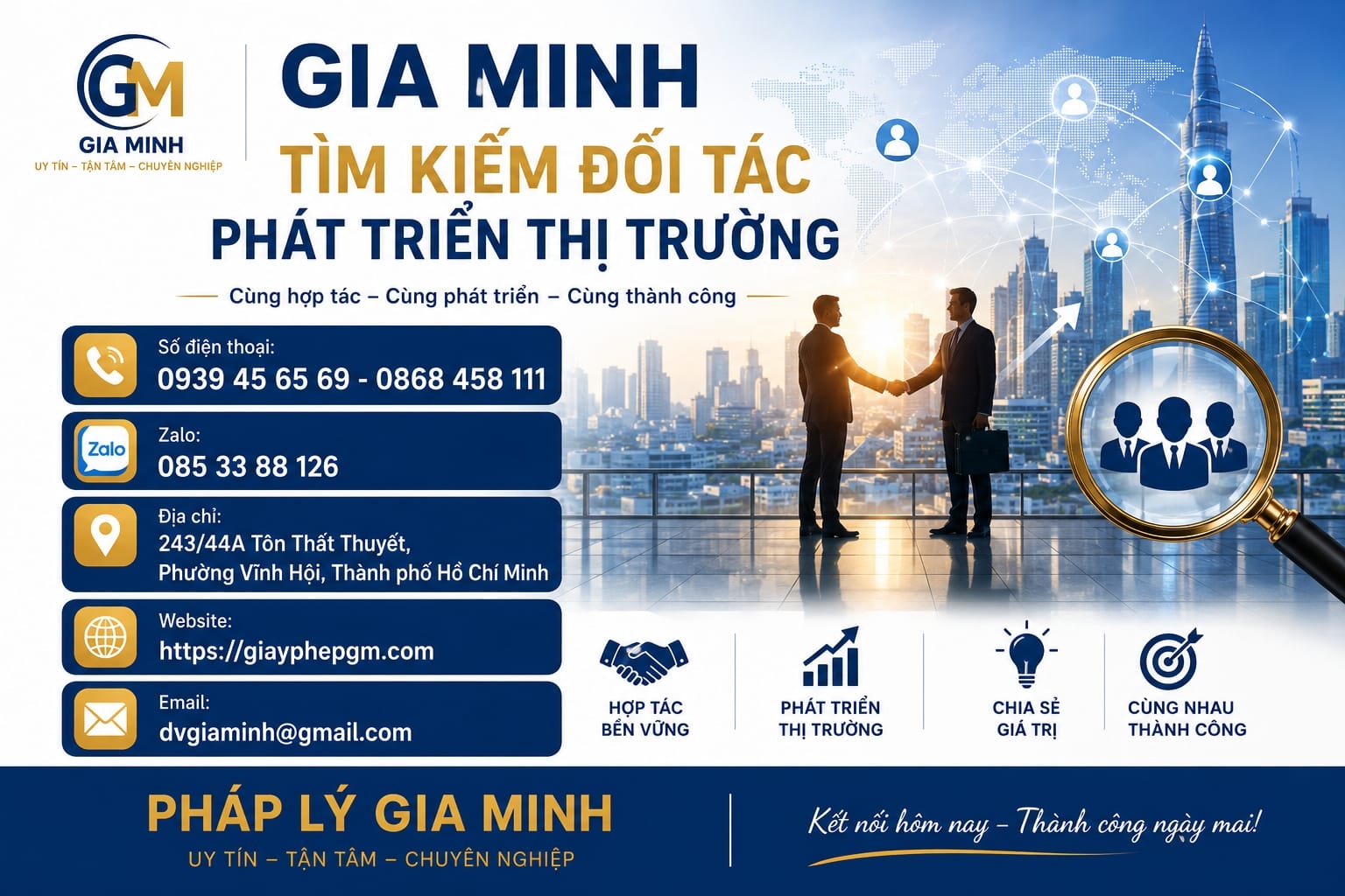 Gia Minh tìm kiếm đối tác phát triển thị trường