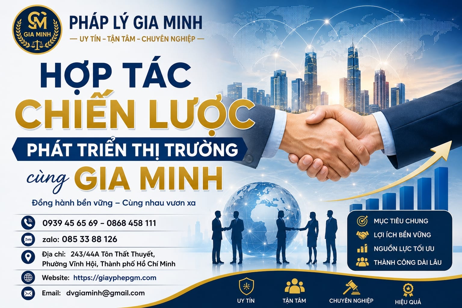 Hợp tác chiến lược phát triển thị trường cùng Gia Minh