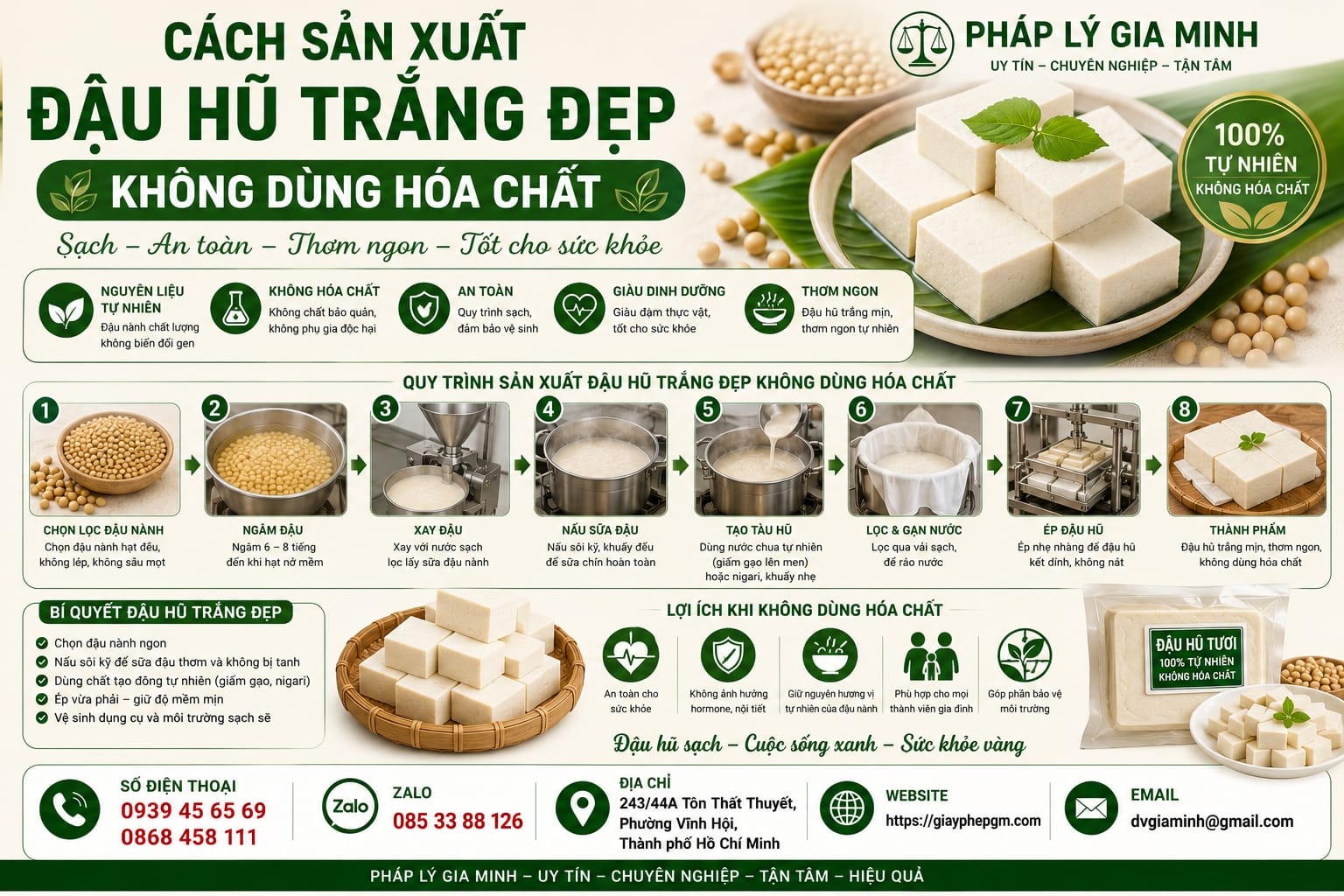 Hướng dẫn kiểm nghiệm vi sinh cho đậu hũ đúng chuẩn an toàn thực phẩm