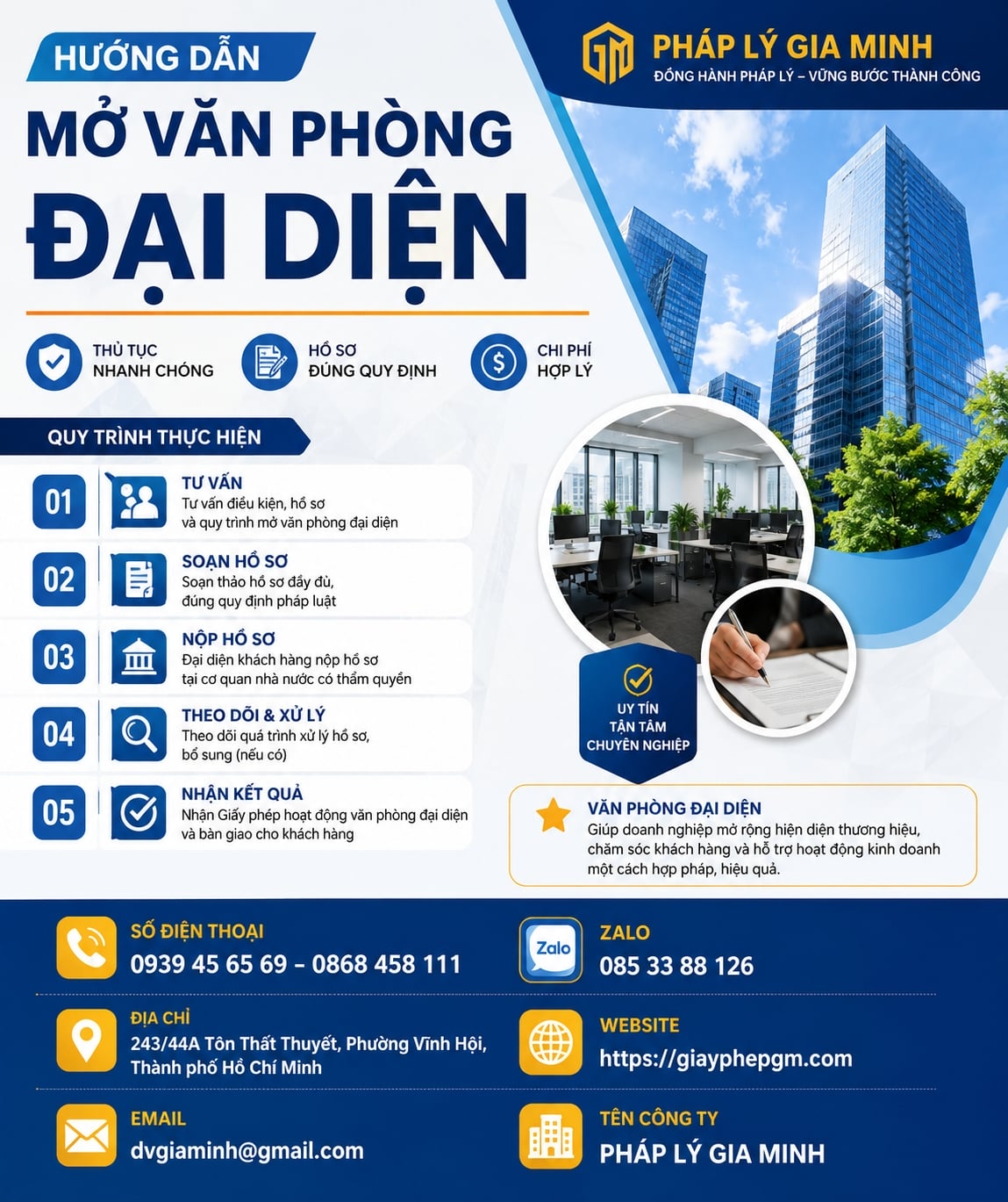 Điều kiện thành lập văn phòng đại diện 8 Hướng dẫn mở văn phòng đại diện