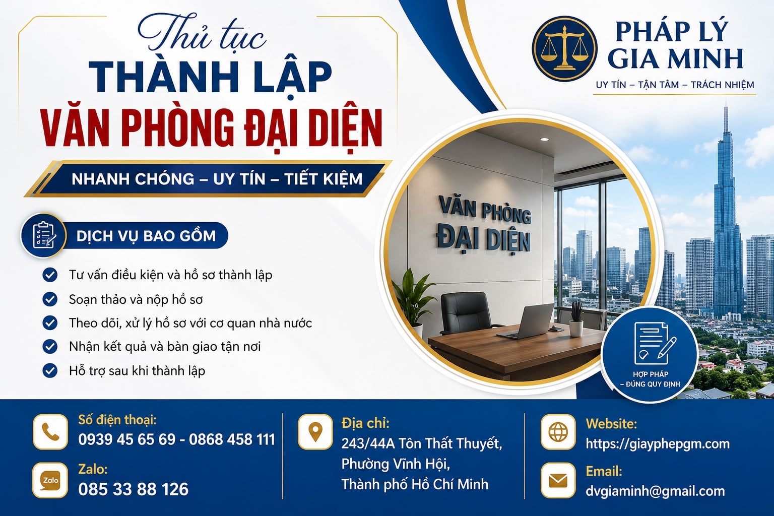 Thành lập văn phòng đại diện
