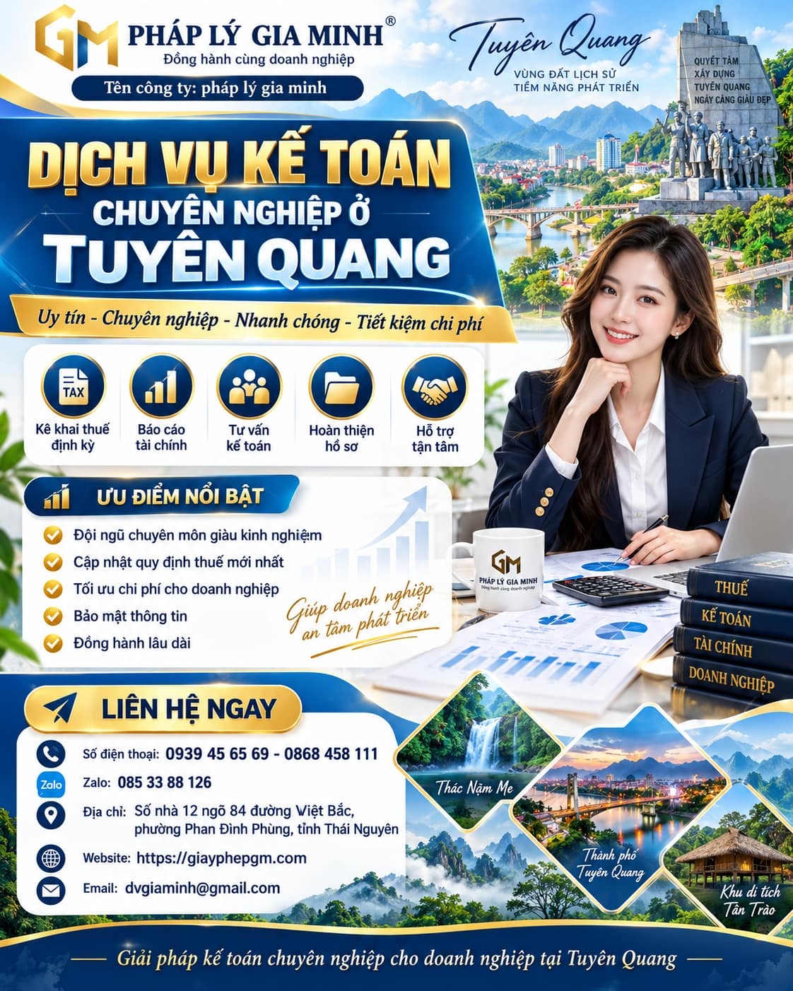 Bảng giá dịch Vụ Kế Toán Chuyên Nghiệp Ở Tuyên Quang