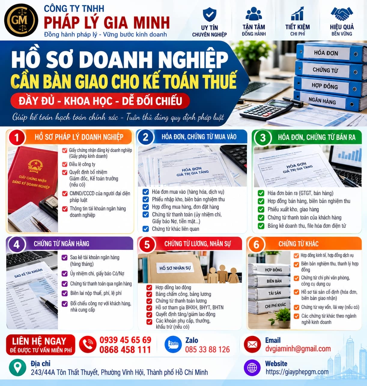 Hồ sơ doanh nghiệp cần bàn giao cho kế toán thuế Hồ sơ doanh nghiệp cần bàn giao cho kế toán thuế