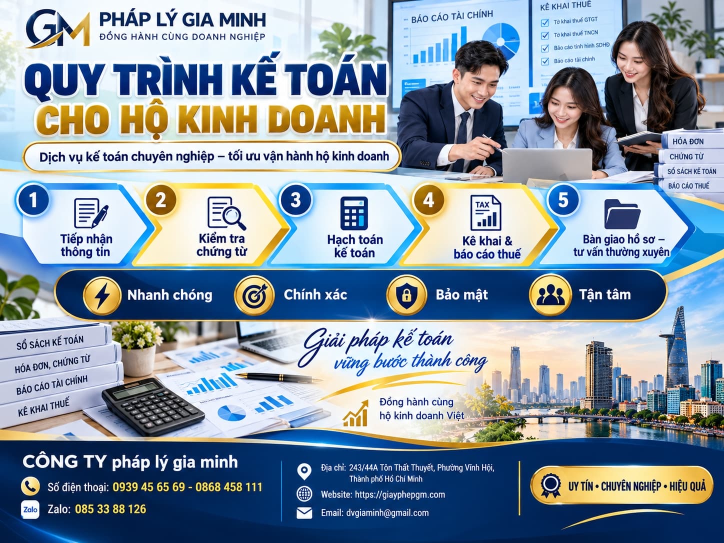 Hồ sơ kế toán hộ kinh doanh cần chuẩn bị Hồ sơ kế toán hộ kinh doanh cần chuẩn bị